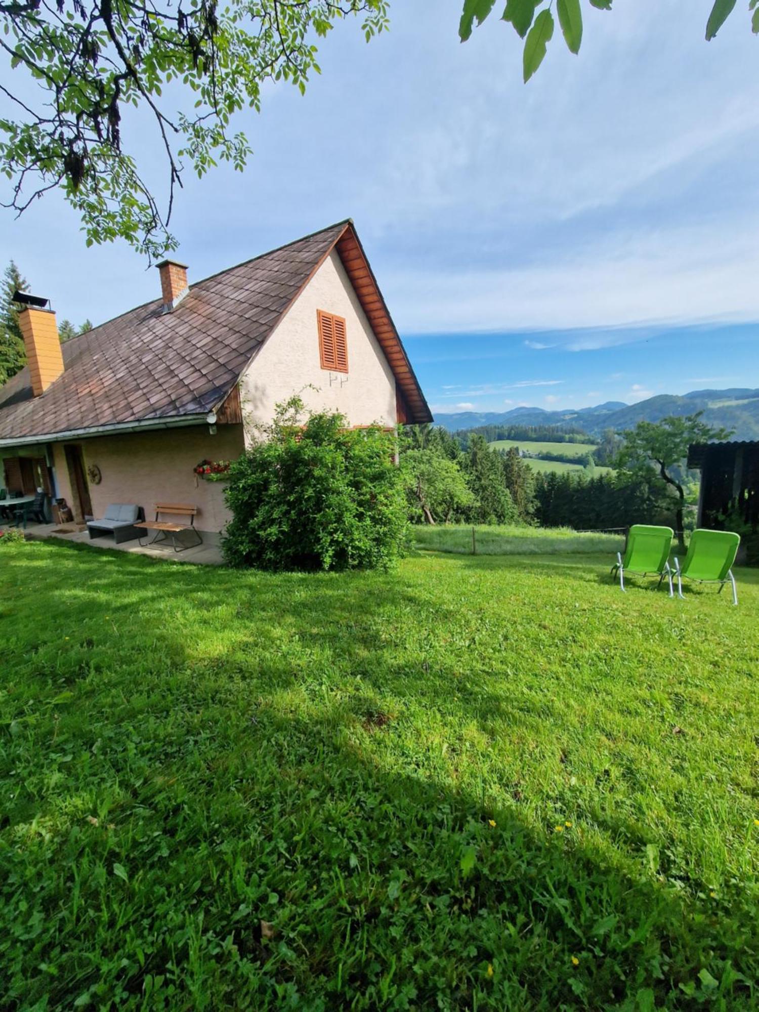 Natur- & Erlebnis Ferienhaus Voitsberg Exteriör bild