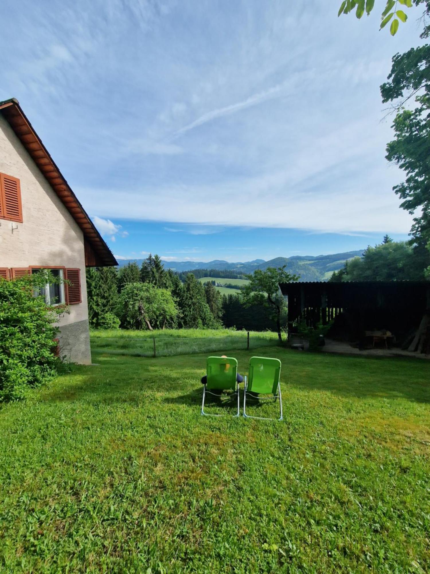 Natur- & Erlebnis Ferienhaus Voitsberg Exteriör bild